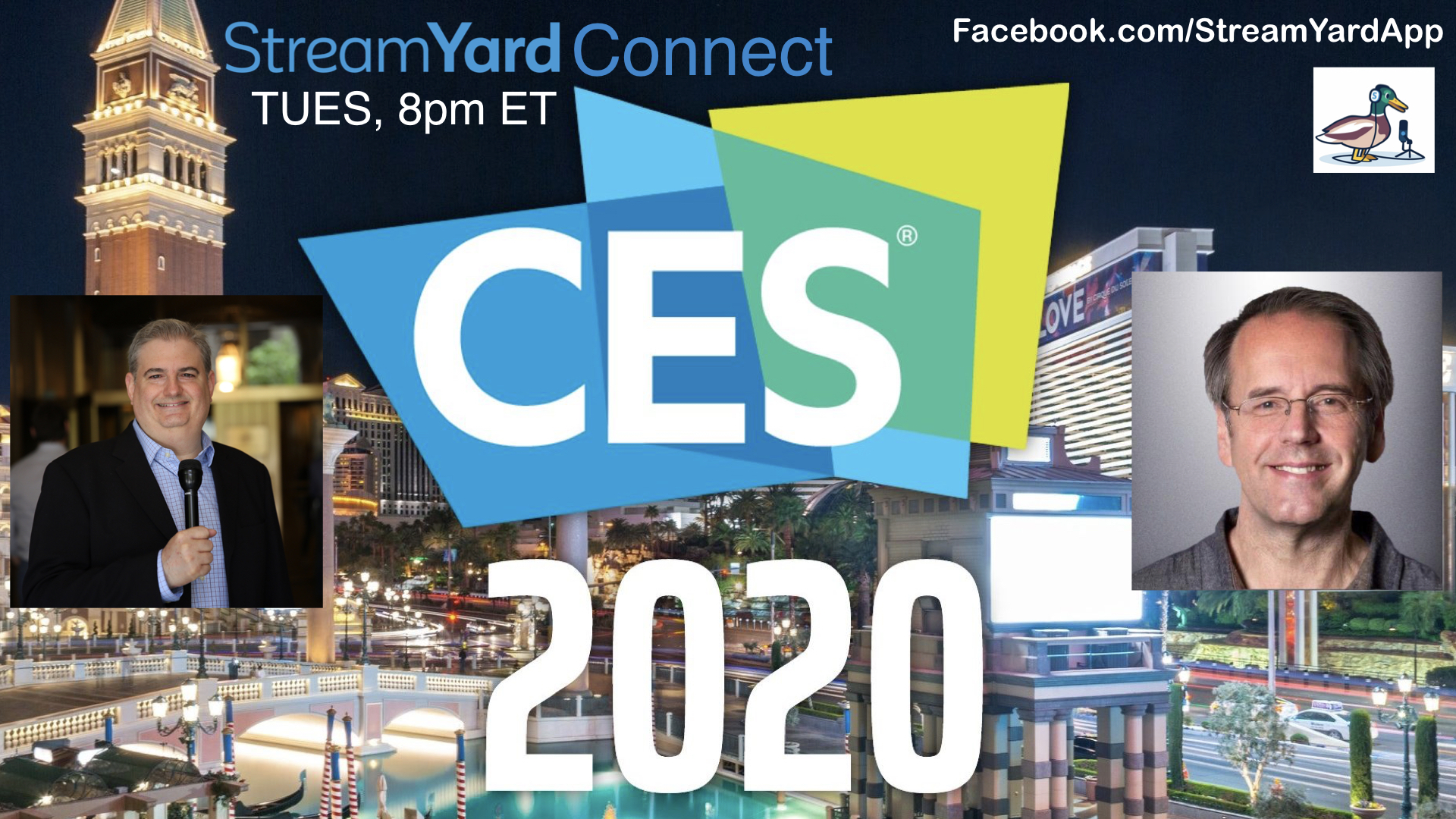 Ross Brand Rob Greenlee Streamyard CES Ross Brand Rob Greenlee Streamyard CES